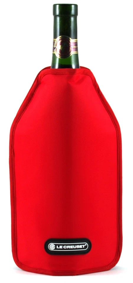 Le Creuset Wine Accessories Ice Cooler Sleeve WA126 Cherry Red Cold Storage New - Image 1 of 1