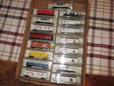 N scale model power freight car lot of 17 NEW 7 beer cars - Image 1 of 4