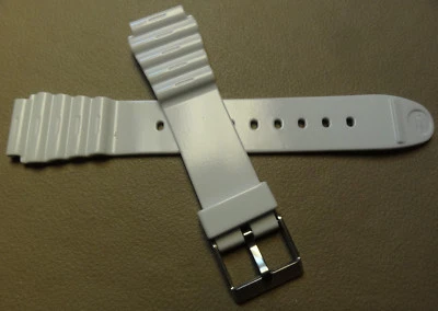 Nueva correa de reloj para hombre Timex Classic 80 T2N482 se adapta a 18 mm blanca maciza deportiva digital Foto 1 de 4