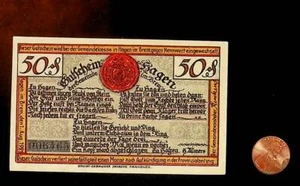 1921 Germany HAGEN 50  Phennig Banknote / Notgeld - Picture 1 of 2