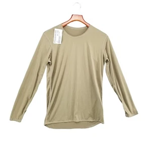 US Army Cold Weather Undershirt GEN III Coyote Long Sleeve Pullover Size S - Picture 1 of 9