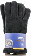 Club Room Black Men's Super Winter Soft Fleece Gloves Authentic Medium