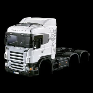 1/14 Scale RC TOUCANRC Midtop Trailer Tractor Truck Car Shell Body 3Axles 802B - Picture 1 of 1
