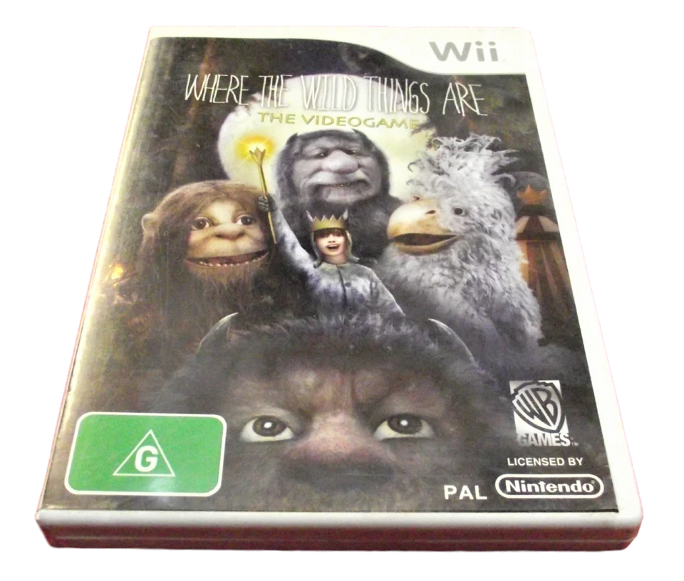 Where the Wild Things Are Nintendo Wii PAL *Complete* Wii U Compat - Image 1 of 1