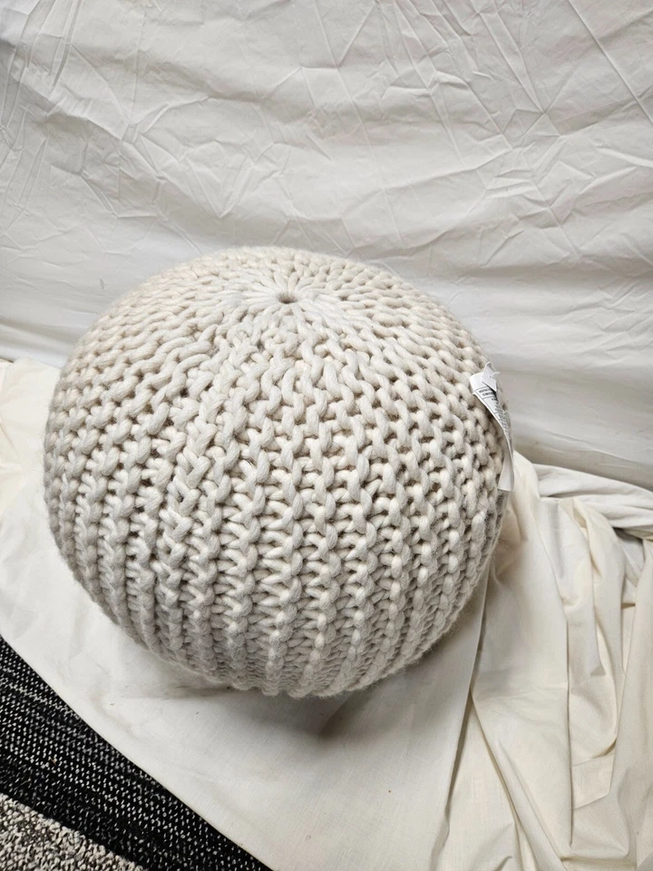 Round Puff Ottoman - Image 1 of 2