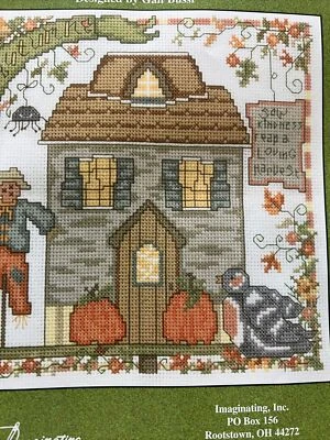 Imaginating Inc. Otoño Pájaro Cantor Contado Punto de Cruz KIT Cosecha Otoño Diversión NUEVO Foto 1 de 4