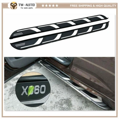 Fixed Side Step Nerf Bar Running Board Fit for Volvo XC60 2018 2019 2020 2021 - Image 1 of 4