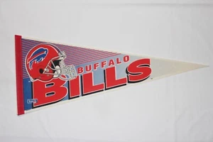 Vintage Buffalo Bills NFL Full Size Filz Wimpel 12x30" 90er Wincraft - Bild 1 von 5