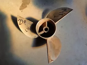 Mercury Cleaver Propeller 21" pitch 48-74529 21P LH - Foto 1 di 3