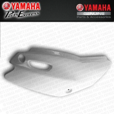 NEW 2000 - 2007 YAMAHA TTR125 TT-R TTR 125 OEM RH RIGHT SIDE NUMBER PLATE WHITE - Image 1 of 4