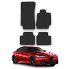 Car Mats for Alfa Romeo Giulia (2016+) Tailored Fit Rubber Floor Set Heavy-Duty