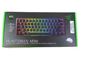 Razer Huntsman Mini 60% Gaming Keyboard: Fast Keyboard Switches - Clicky Optical - Picture 1 of 7