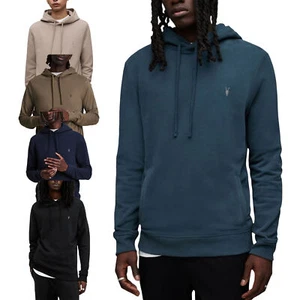 ALL SAINTS RAVEN OTH Mens Hoodies Long Sleeve Pullover Jumper Cotton Winter New - Picture 1 of 37