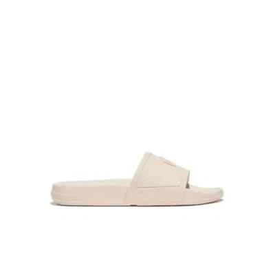 Chinelos femininos FitFlop Iqushion EQ3-A41 para piscina espuma rosa conforto slip-on - Imagem 1 de 4