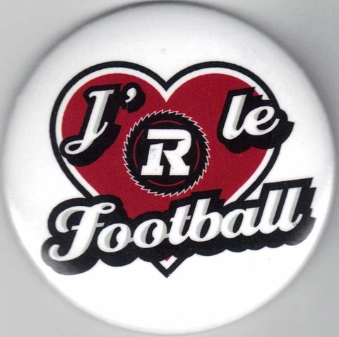 OTTAWA REDBLACKS I LOVE FOOTBALL BRAND NEW PIN BAG 2016 GREY CUP CHAMPIONS Cover
