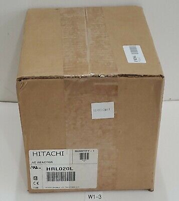 *NEW SEALED* Hitachi HRL020L AC Reactor 8A 3P 600V 50/60Hz 1.5 MH + Warranty! • 150$