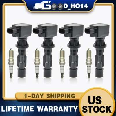 Paquete de 4 bobinas de encendido y bujías de rendimiento para Mazda 3 2006-2013 2,0 L UF540 Foto 1 de 4