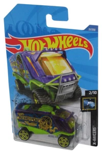 Hot Wheels X-Raycers 2/10 (2018) Green & Purple Aero Pod Toy Car 21/250 - Picture 1 of 1