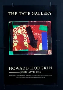 Howard Hodgkin -Moonlight, 1980 - 1985 -Exhibition poster Tate Gallery, London - Bild 1 von 6