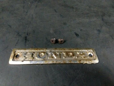 1980 Honda CX500C CX500 Engine Emblem Cover & Hardware Screws 80 CX 500 C - Image 1 of 4