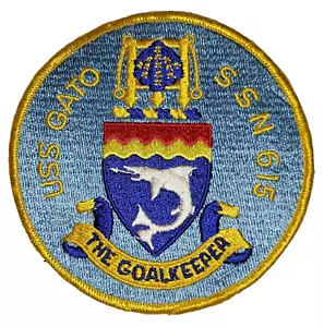 Patch US Navy USS Gato SSN 615 - Foto 1 di 1