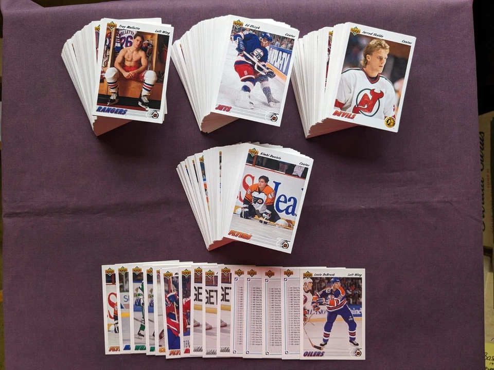 1991-92 Upper Deck Hockey Card #251 - #526 - - Pick A Card - - Complete a Set - Image 1 of 1