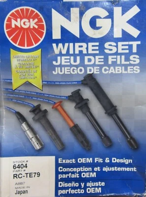 Juego de cables de encendido NGK RC-TE79 para Lexus IS300 L6-3,0 L 2001-2005 Foto 1 de 3