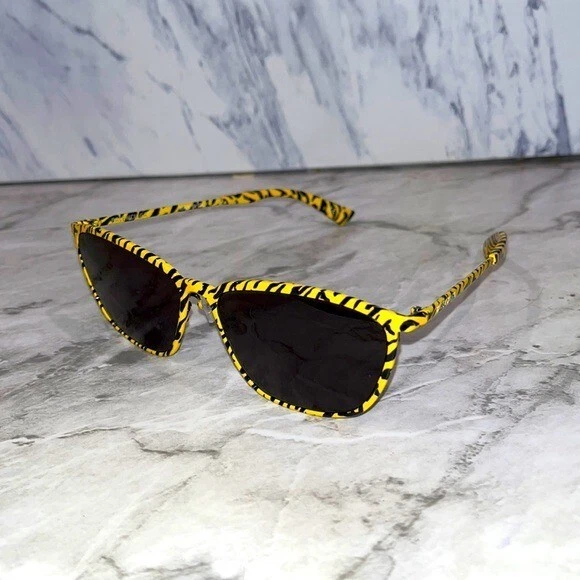 Gafas de sol Balenciaga amarillo leopardo ojo de gato 34 Foto 1 de 4