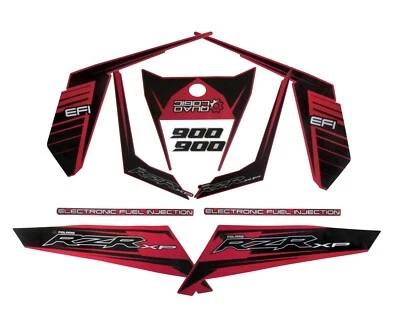 Polaris RZR 900 XP (2011-14) Quality Body Stickers Decals Graphics Kit  - Image 1 of 4