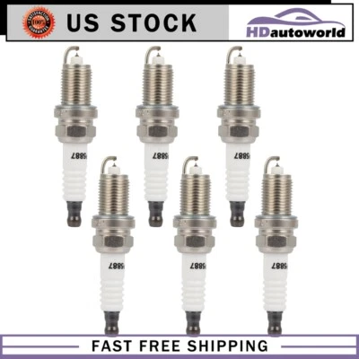 Bujías de iridio y platino para Mazda Millenia 1995-2002 2,5 L V6 6 piezas Foto 1 de 4