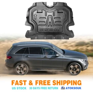 For Mercedes GLC300 2016-2021 Under Engine Splash Guards Front Engine Mud Flaps - Picture 1 of 15