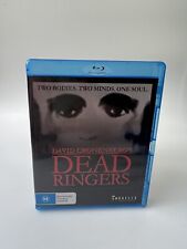 Dead Ringers Blu Ray 1988 Rated M Jeremy Irons Thriller David Cronenberg RARE