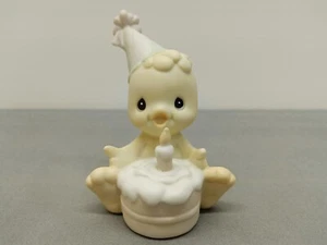 Precious Moments 1992-Happy Birdie-Duck 1st Birthday Cake Topper Figurine 527343 - Picture 1 of 9