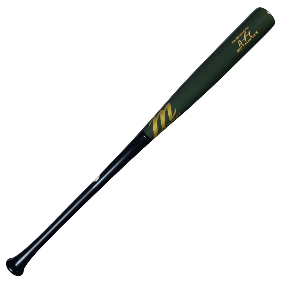 Bate de béisbol de madera modelo profesional Marucci Austin Riley 2024 MVE4RILEY27 BK/SG Foto 1 de 1