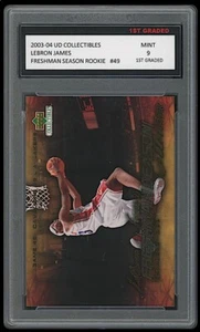 LEBRON JAMES 2003-04 UPPER DECK #49 1ST GRADED 9 ROOKIE CARD LAKERS/CAVALIERS - Bild 1 von 1