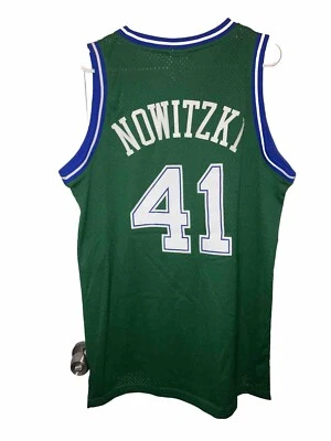 Camiseta DIRK NOWITZKI Hardwood Classics NBA DALLAS MAVERICKS Hombres M Reebok HWC #41 Foto 1 de 4