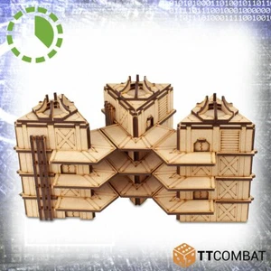 SFX069 TTCombat - Sci-Fi X - TRI PLATFORMS (10mm) (Terrain, Battletech) - Picture 1 of 7