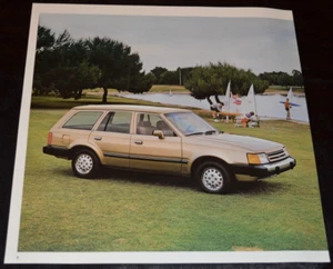 1988 FORD ESCORT GL WAGON ORIGINAL DEALER ADVERTISEMENT PRINT AD 88 GOLD - Bild 1 von 1