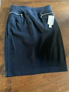 NWT JOE B By Joe Benbasset Black Pencil Skirt-Small - Picture 1 of 8