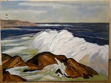 Learn to Paint Better : Base print #1 "Center of Interest" 16" x 20"