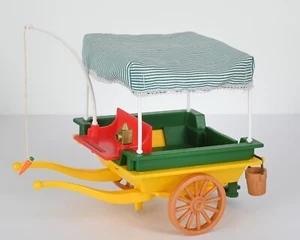 Sylvanian Families Pony Trap. Horse Cart Tomy Vintage. Farm Calico Critters - Picture 1 of 4
