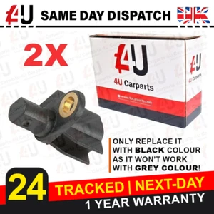 2X REAR ABS SENSOR FOR FORD FOCUS KUGA C-MAX MONDEO GALAXY TOURNEO - Picture 1 of 9