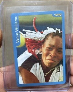2002 Cranium Hoopla Venus Williams Who Tennis Card - Pack Fresh - Rare - Picture 1 of 2