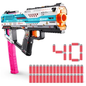 XSHOT ZURU Skins Pro Series Fury-X Blaster con 40 Dardos Alto FPS Medio Dardo NUEVO - Imagen 1 de 3