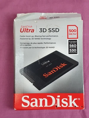 SanDisk Ultra 2.5" 512Gb SSD Solid State Drive - Image 1 of 4