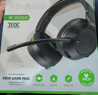 Skullcandy Crusher PLYR 720 -Wireless Gaming Headset With Built In Mic/Open Box - Image 1 of 4