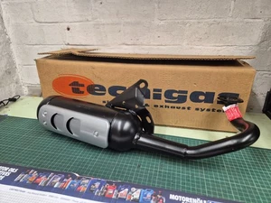 TECNIGAS BASIC Scooter Exhaust - 50cc for CPI POPCORN / HUSSAR - Picture 1 of 4