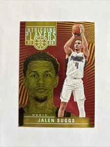 Panini Illusions 2021 jugadores intrigantes Asia rojo y amarillo Jalen Suggs RC #30 - Imagen 1 de 2
