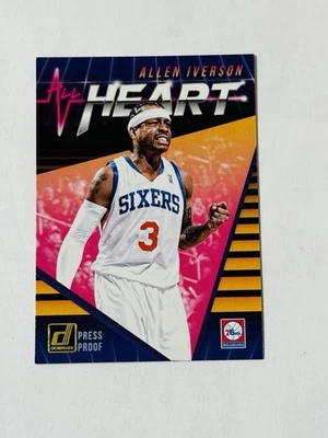 2018-19 帕尼尼·唐鲁斯 - All Heart Allen Iverson #1 — 第 1/2 张图片