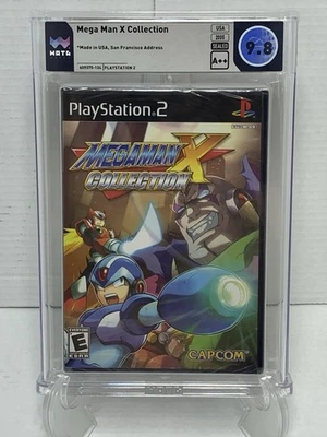 🔥Mega Man X Collection - 2005 PlayStation 2 PS2  WATA GRADED 9.8 A++ New Sealed - Image 1 of 4